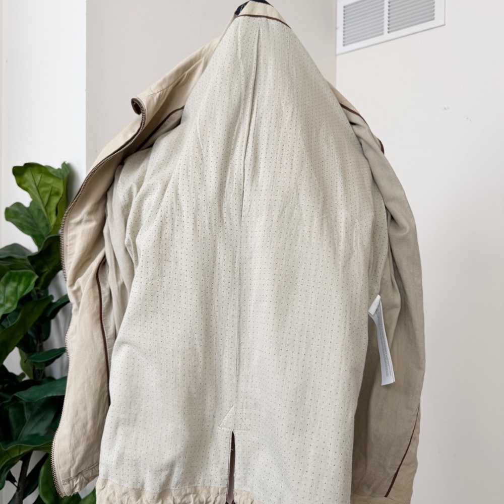 Beige Utility Jacket - Picture 4 of 15